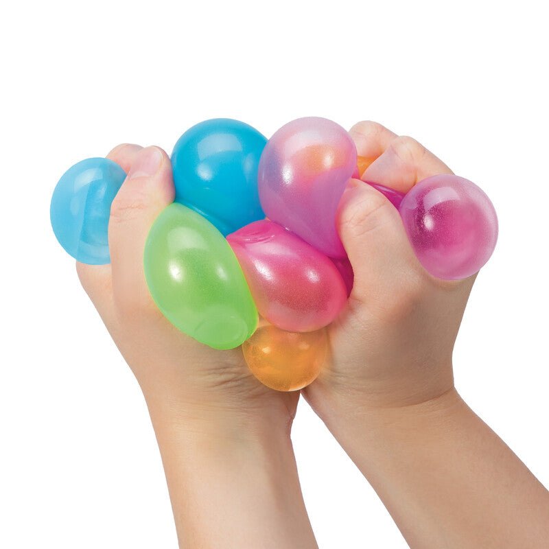 Pelotas sensoriales pegajosas ¡brillan en la oscuridad! - La Chata Merengüela