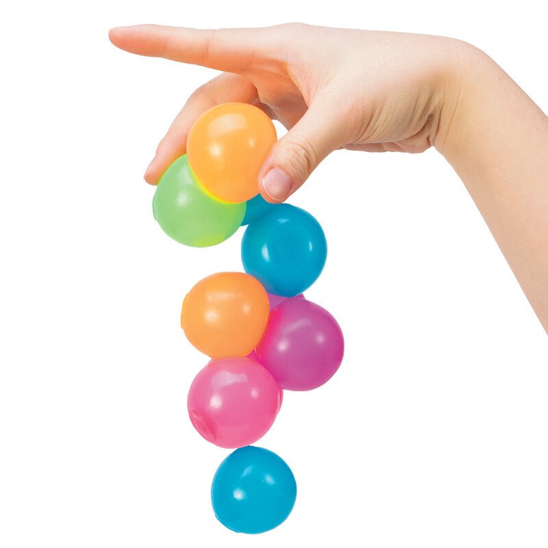 Pelotas sensoriales pegajosas ¡brillan en la oscuridad! - La Chata Merengüela