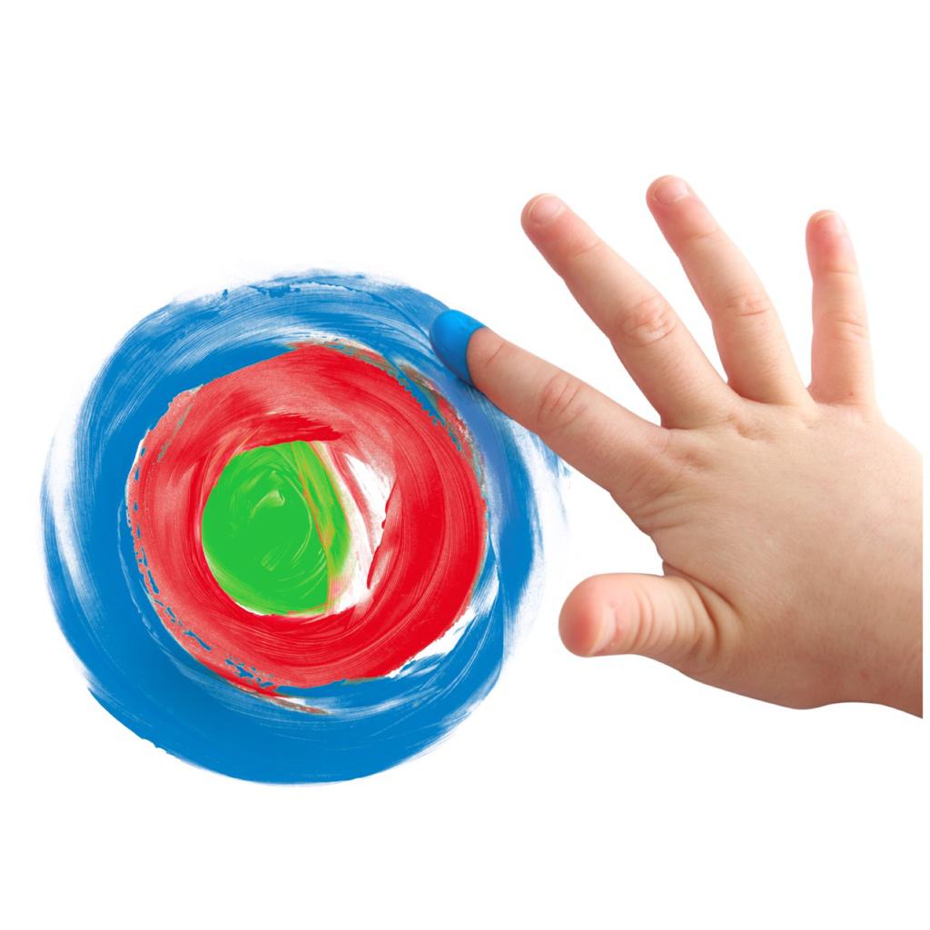 Pintura de dedos PRIMO • 6 colores - La Chata Merengüela