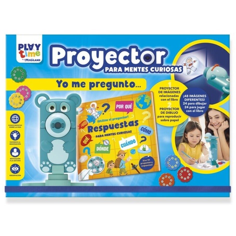 Proyector y Libro Mentes Curiosas · Yo me pregunto - La Chata Merengüela
