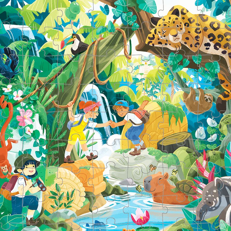 Puzzle Aventura Inca: 100 piezas - La Chata Merengüela