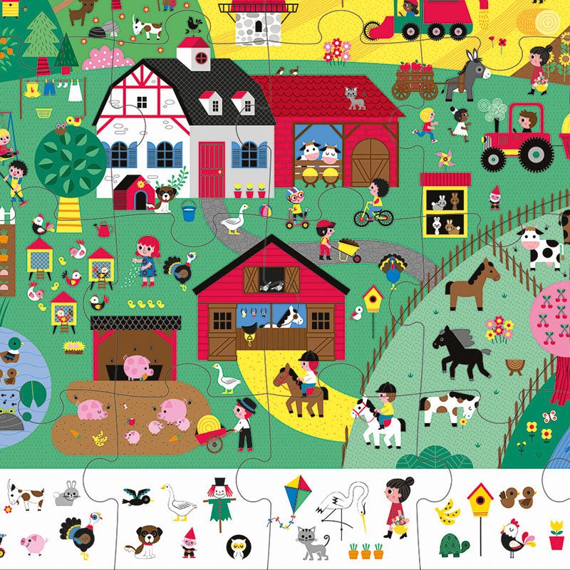 Puzzle de Observación La Granja: 24 piezas - La Chata Merengüela
