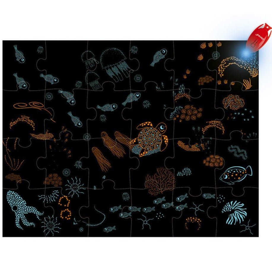 Puzzle Mágico El Océano: 24 piezas - La Chata Merengüela