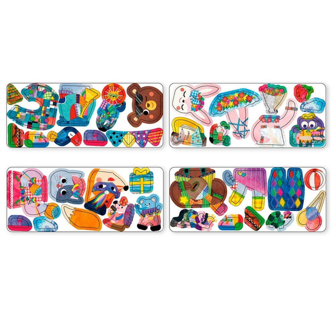 Puzzle magnético para llevar · animales - La Chata Merengüela