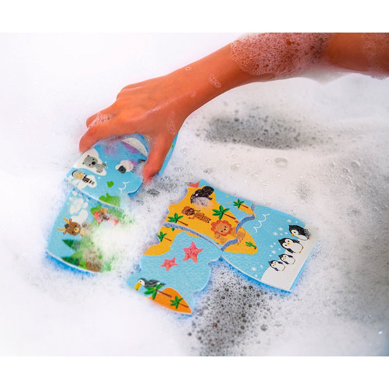 Puzzle Mapa del Mundo para Baño - La Chata Merengüela