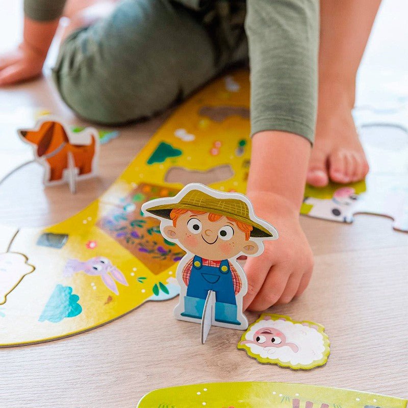 Puzzle XXL La Granja: 18 piezas - La Chata Merengüela