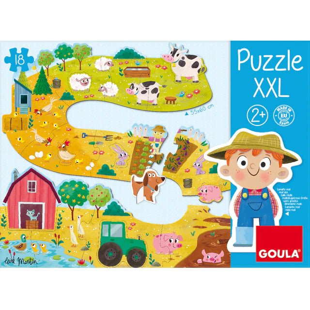 Puzzle XXL La Granja: 18 piezas - La Chata Merengüela