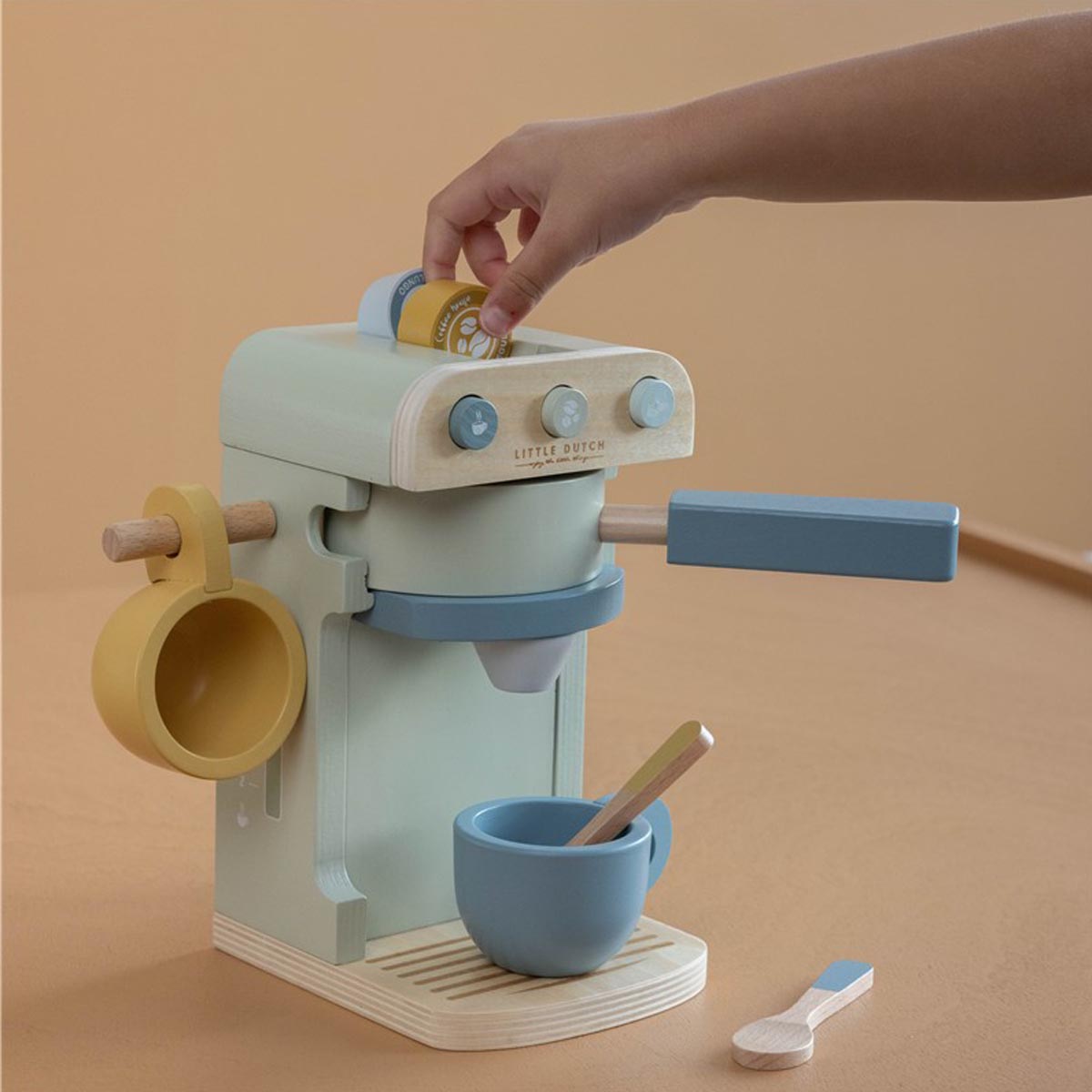 Set de Cafetera de Madera - La Chata Merengüela
