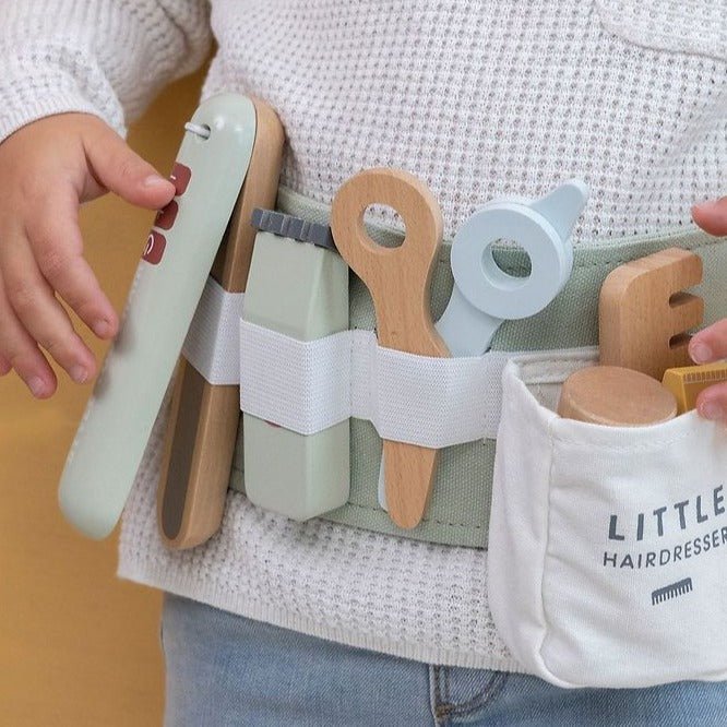 Set de peluquería de madera - La Chata Merengüela