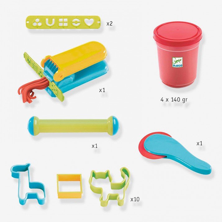 Set de plastilina con Accesorios - La Chata Merengüela