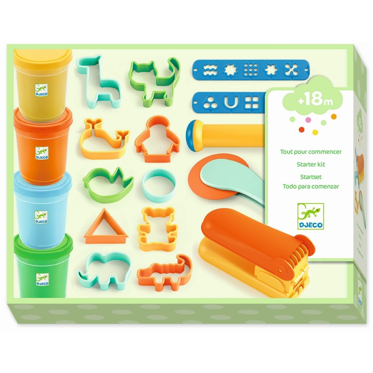 Set de plastilina con Accesorios en Pastel - La Chata Merengüela