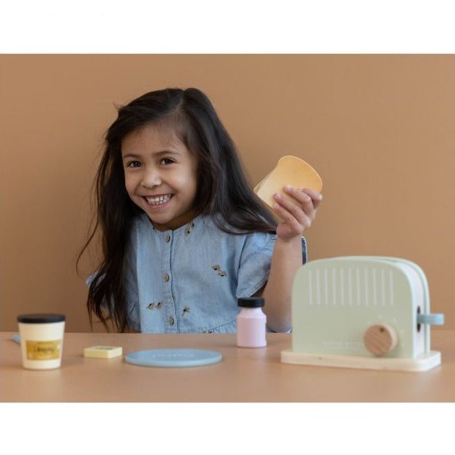 Set de Tostadora de Madera - La Chata Merengüela