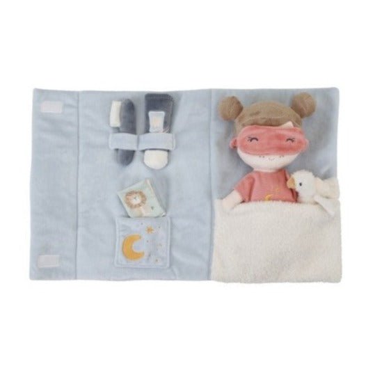 Set noche fuera con muñeca Rosa - La Chata Merengüela