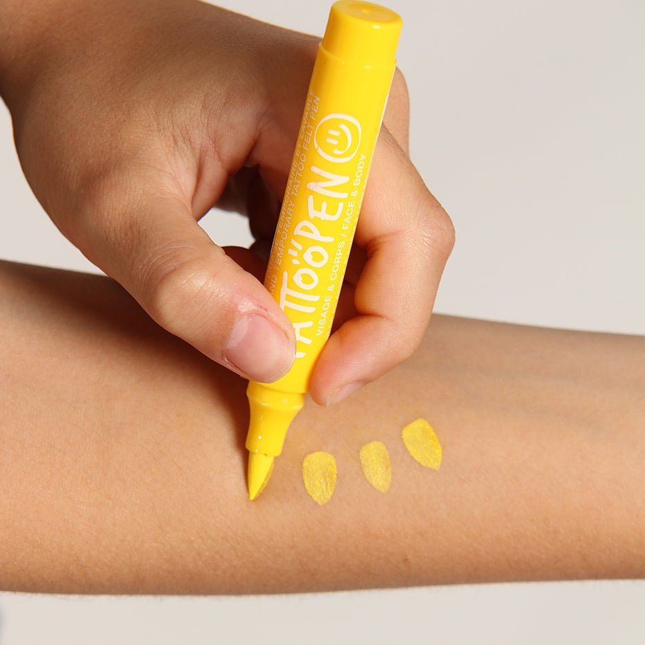 Tattoopen ¡rotuladores para tatuajes! · Amarillo - La Chata Merengüela