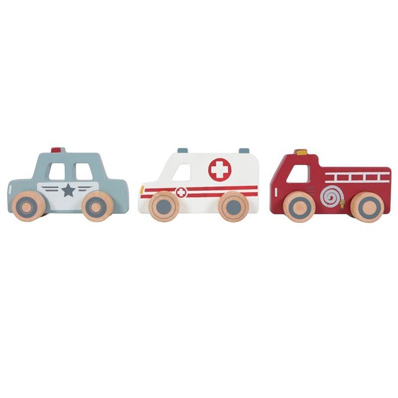 Vehículos de Emergencias de Madera - La Chata Merengüela