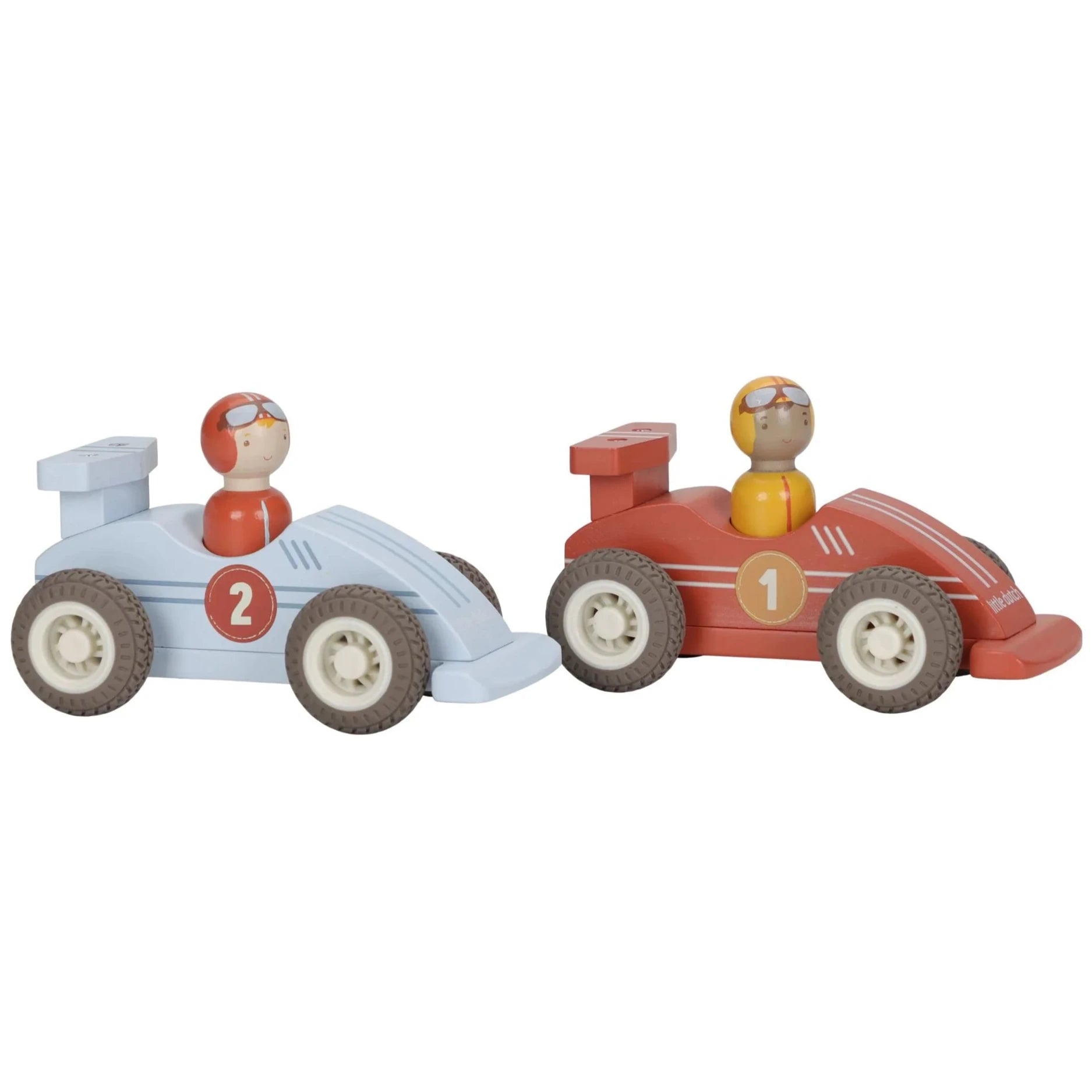 Set coches de carrera retroceso LITTLE DUTCH