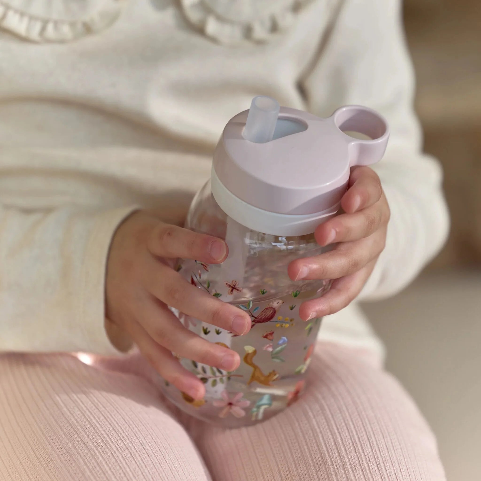 Botella pajita CAMPUS 450ml. · fairy garden