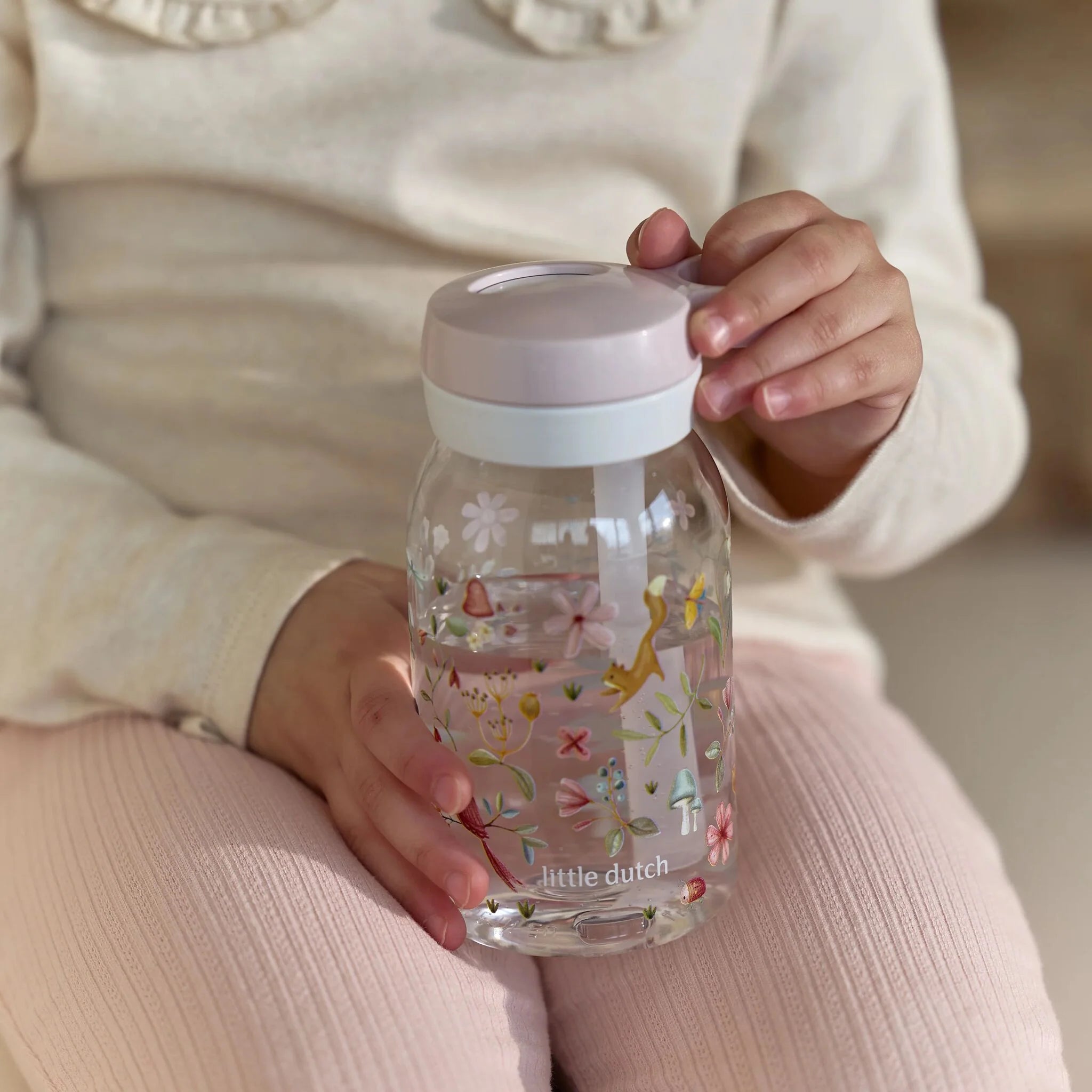 Botella pajita CAMPUS 450ml. · fairy garden