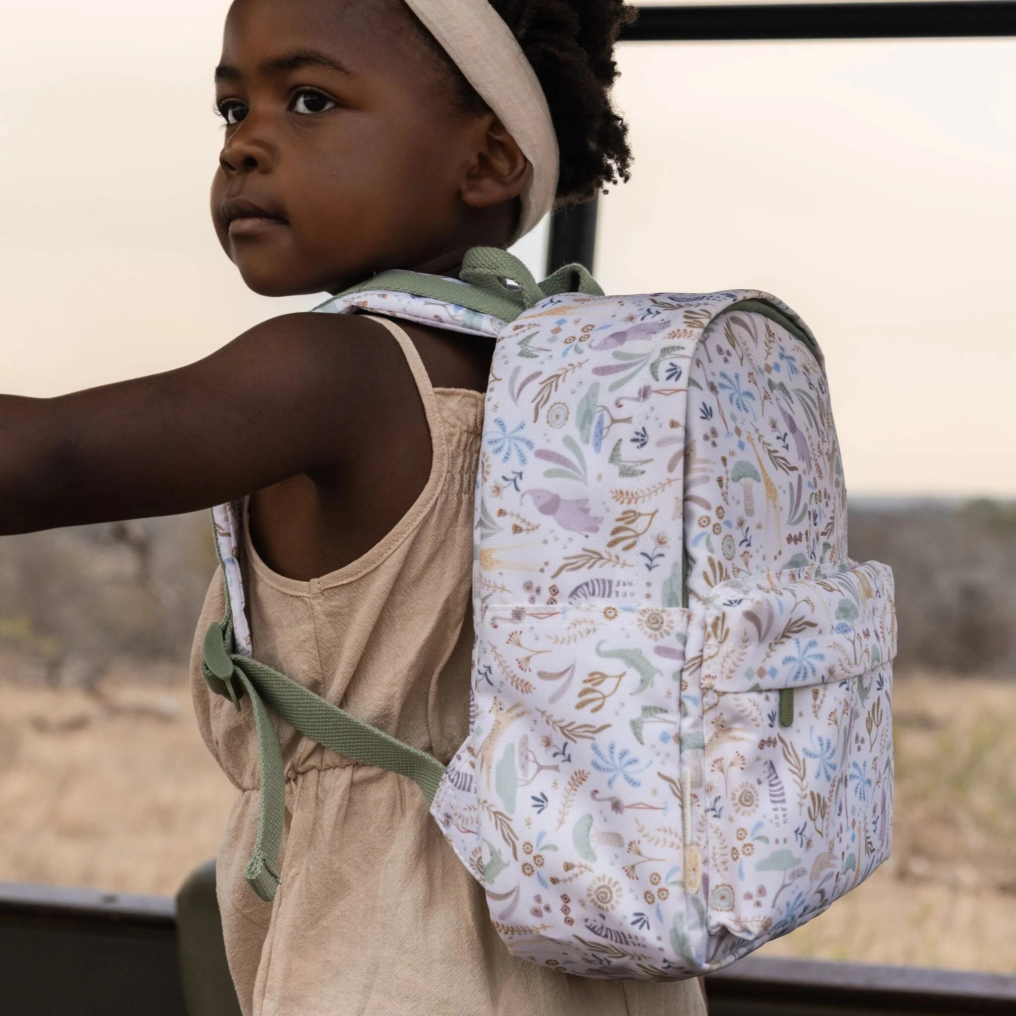 Mochila infantil LITTLE DUTCH · safari friends