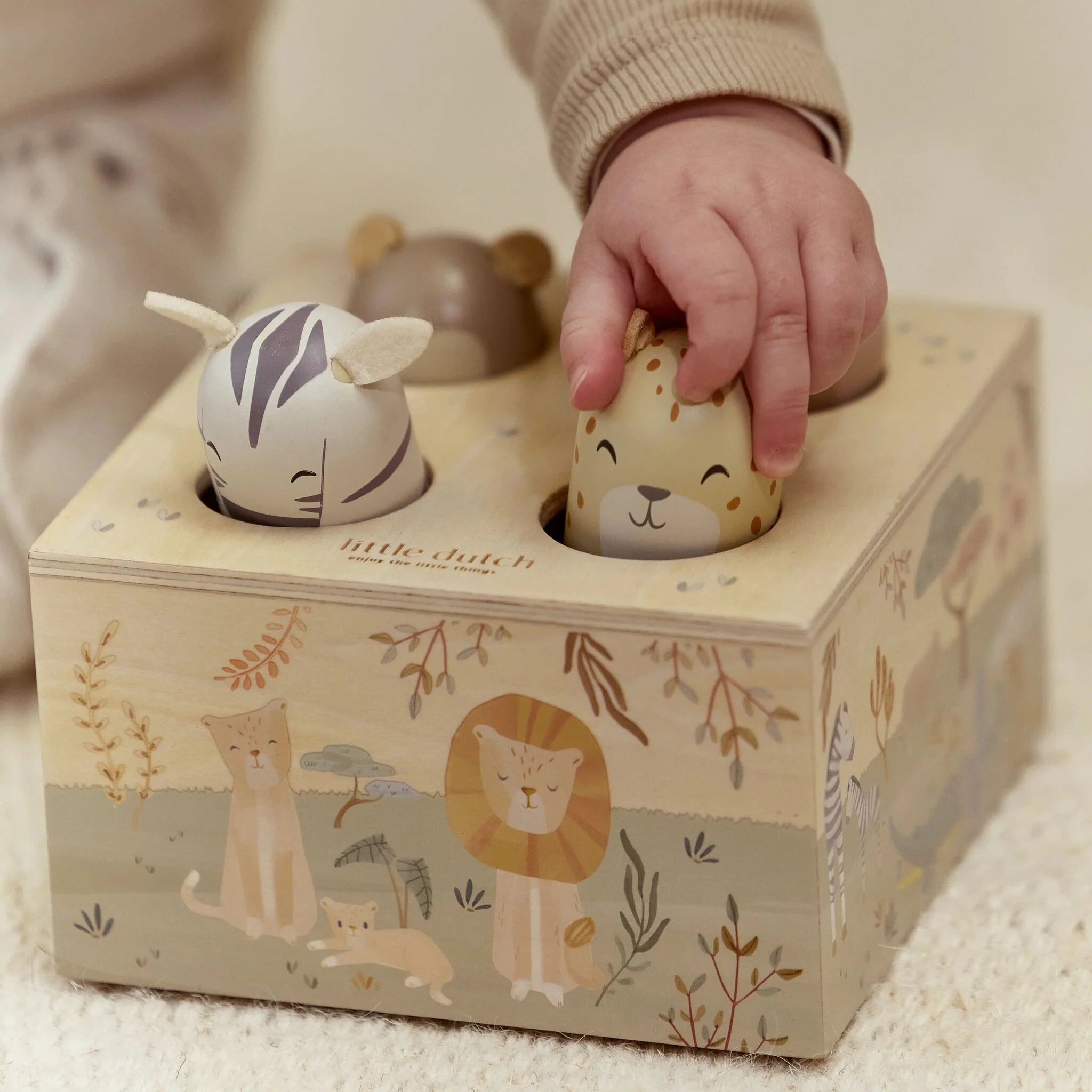 Pop-up pequeño safari ¡con sonidos!