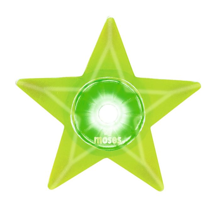 Estrella para radios de la bicicleta con LED