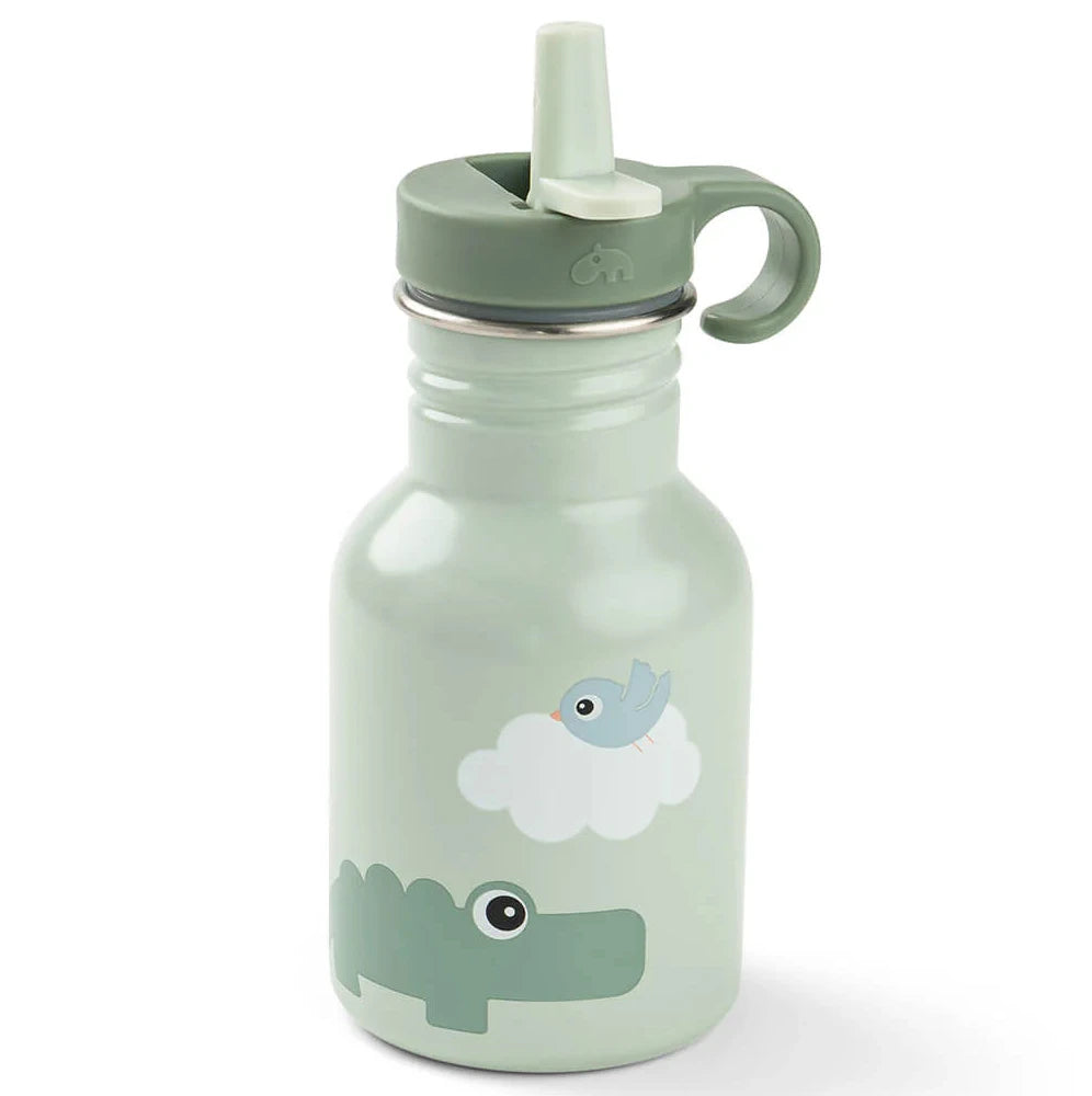 Botella de acero DONEBYDEER 350ml. · playground verde
