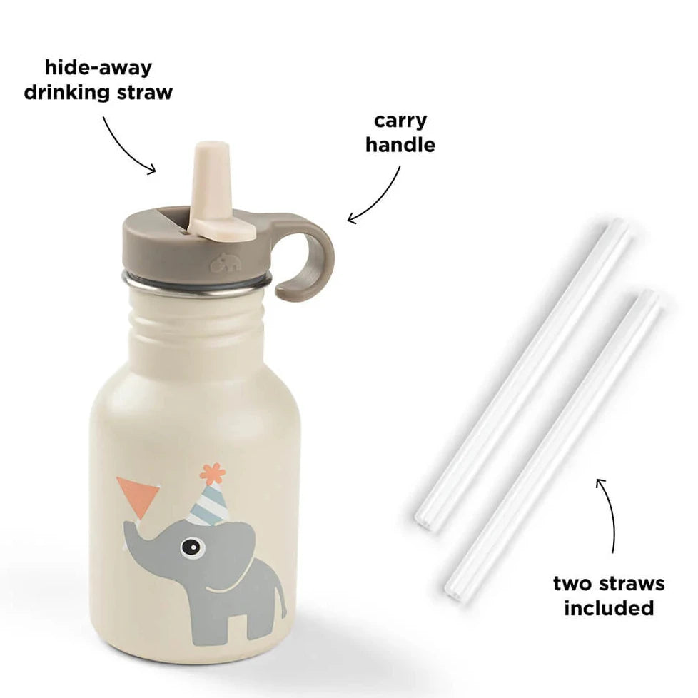 Botella de acero DONEBYDEER 350ml. · celebration sand