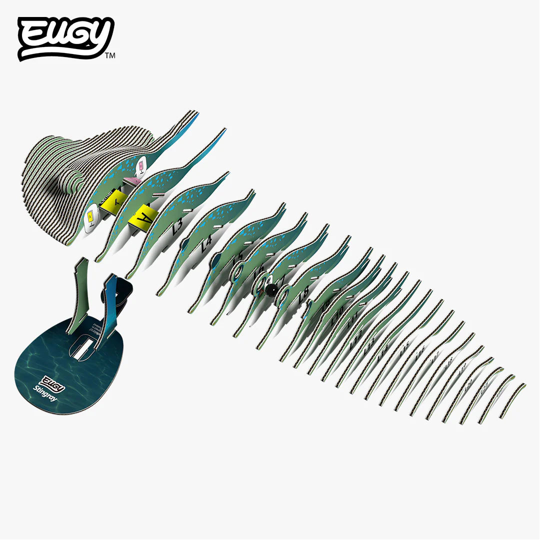 Kit miniPuzzle 3D EUGY · raya