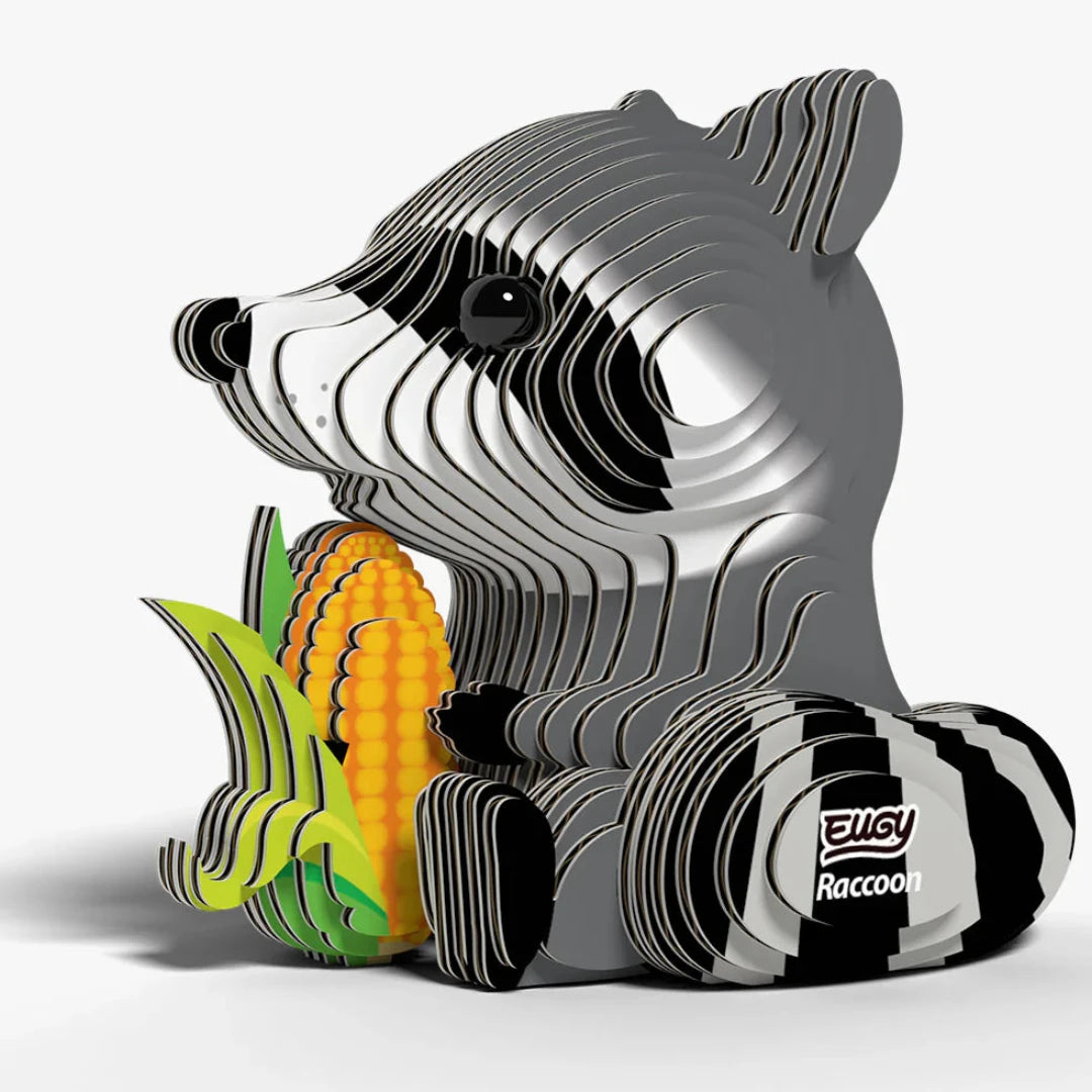 Kit miniPuzzle 3D EUGY · mapache