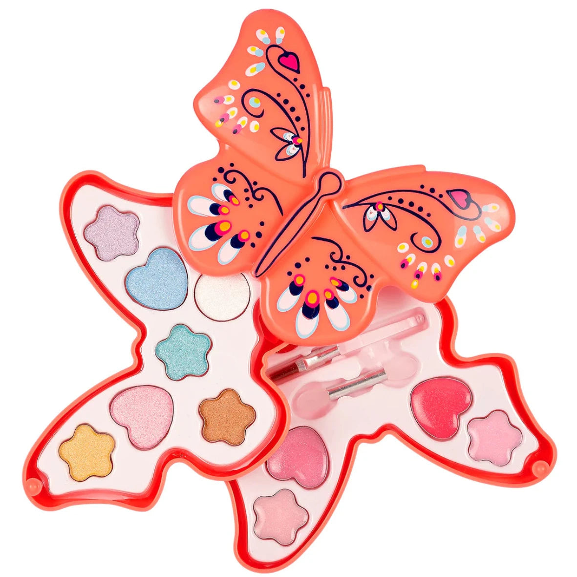 Caja de maquillaje mariposa