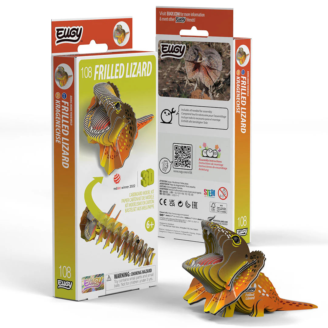 Kit miniPuzzle 3D EUGY · lagarto volador