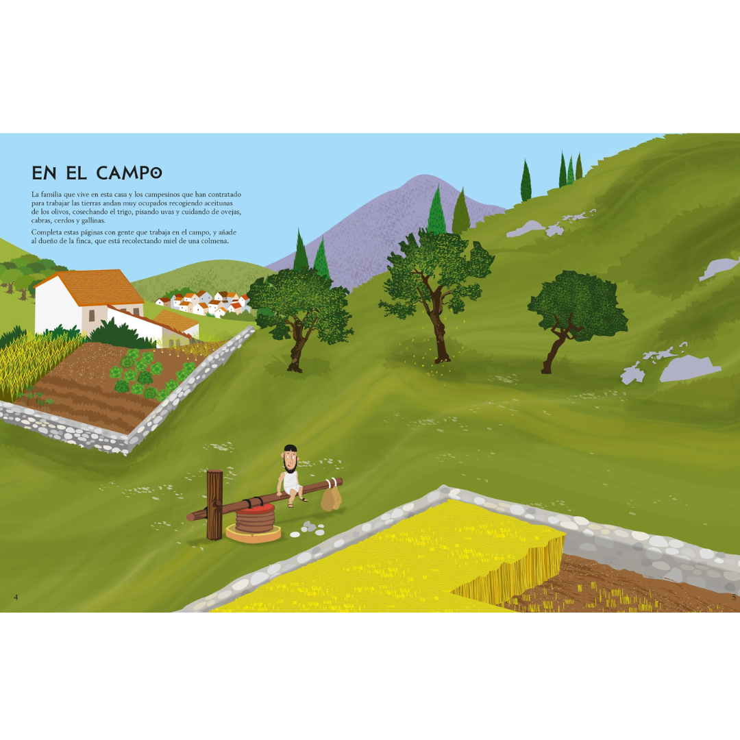 Libro de pegatinas · los antiguos griegos