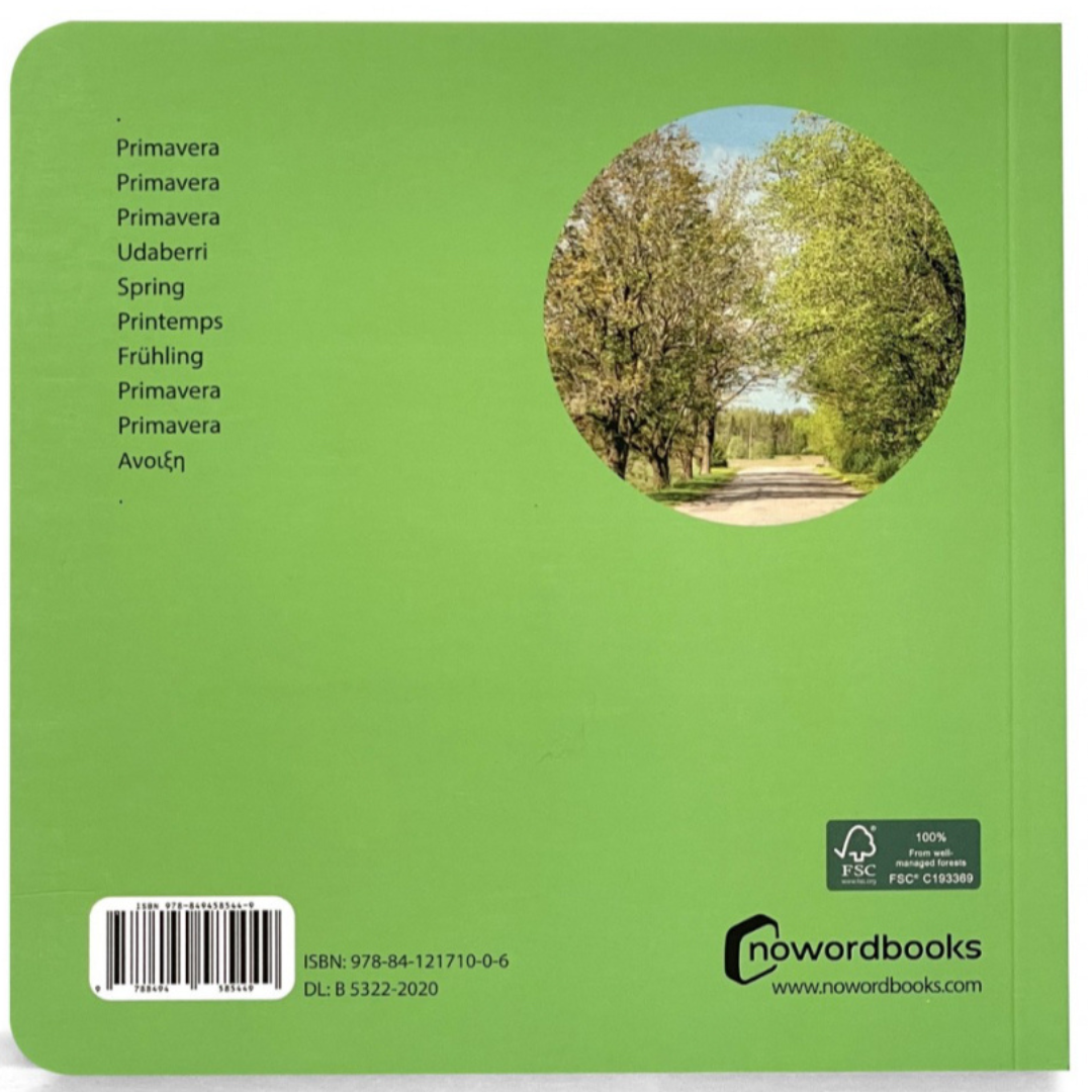 Libro de fotografías Nowordbooks · primavera