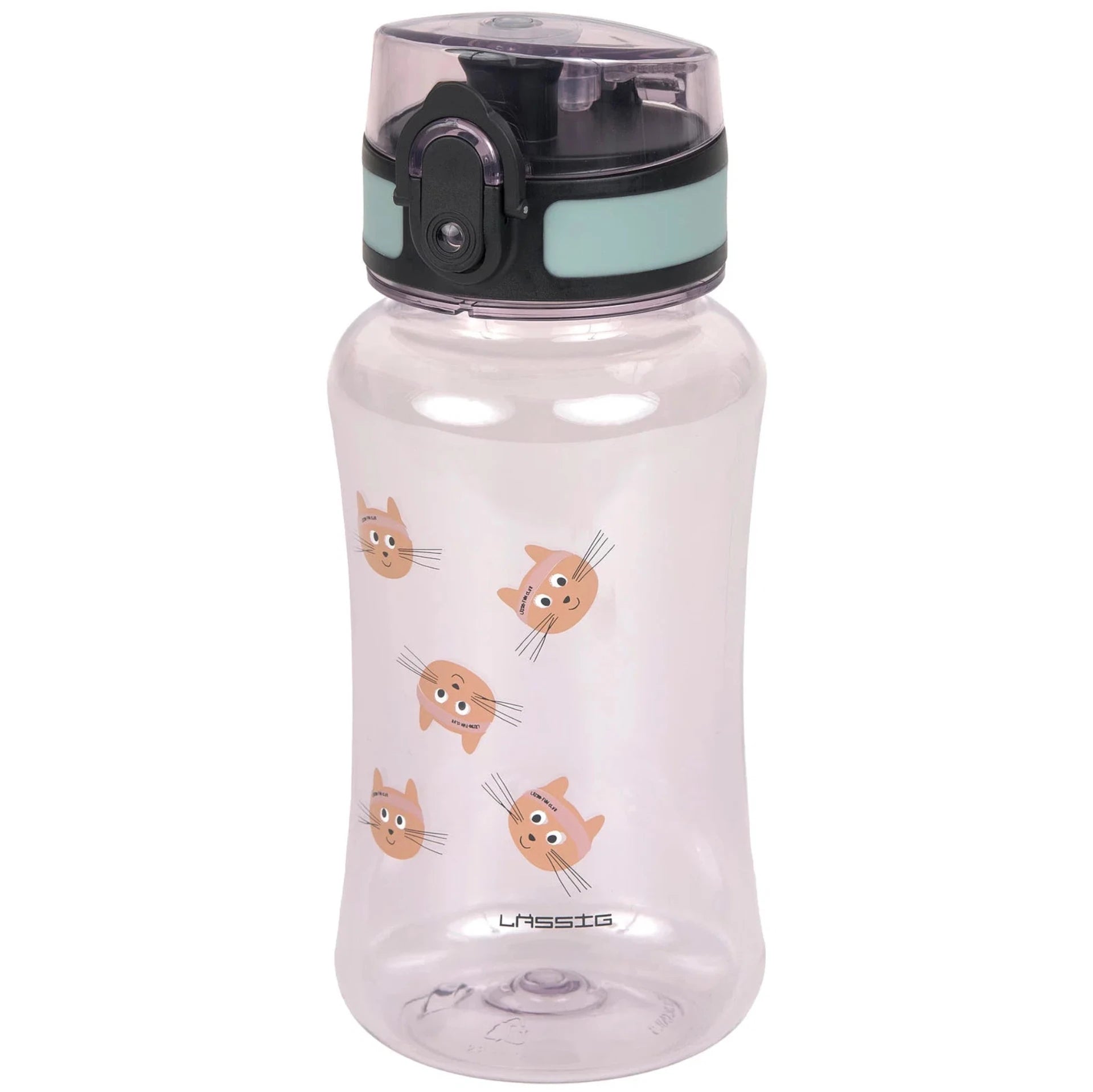 Botella de tritán LÄSSIG · team cat