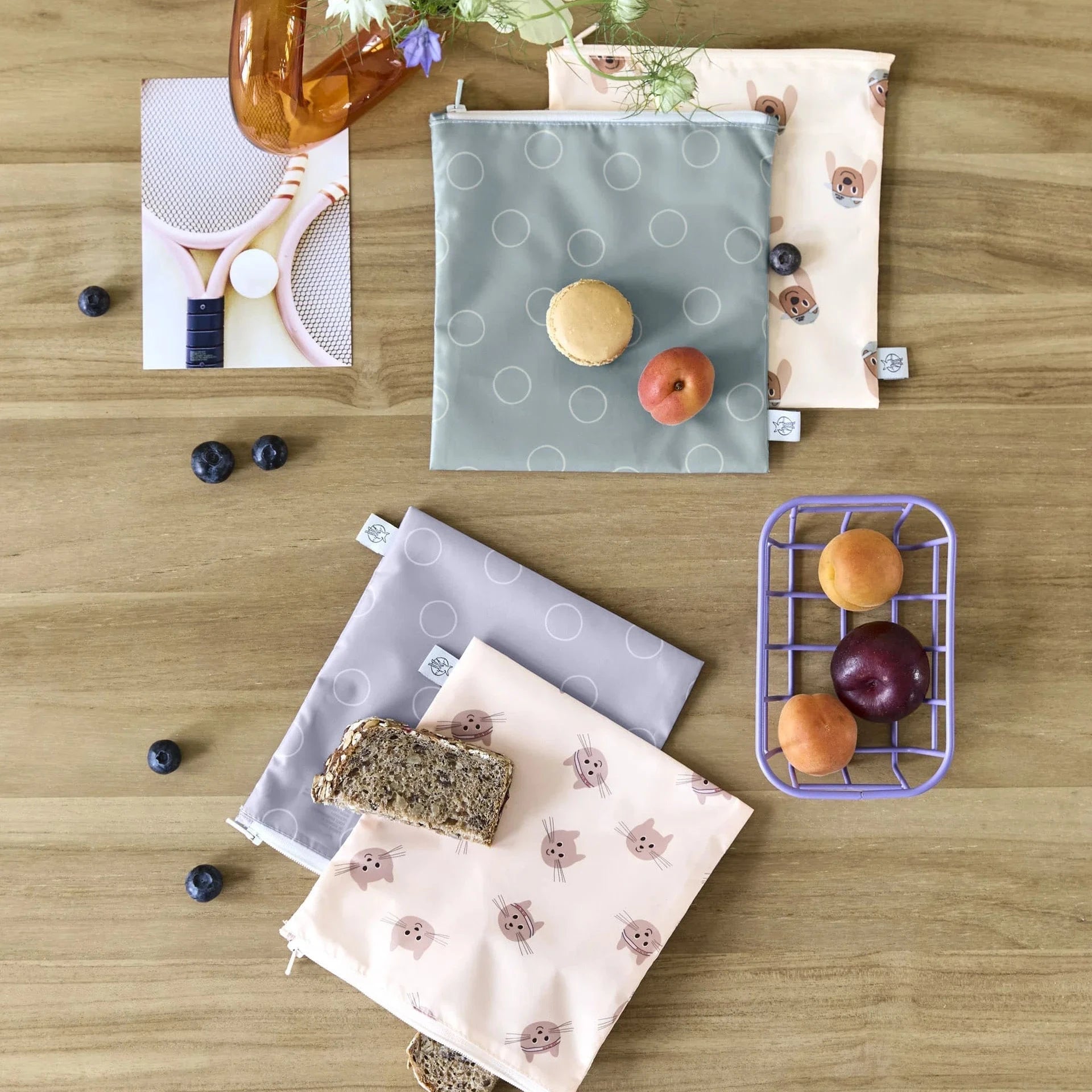2 fundas para snack Lässig · team dog