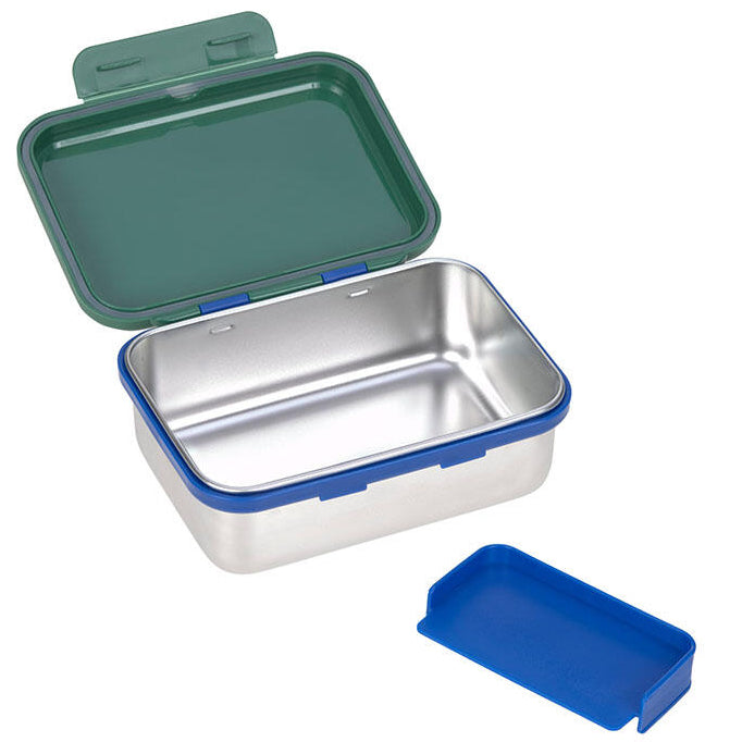 Fiambrera acero inoxidable Lässig · rainbow green