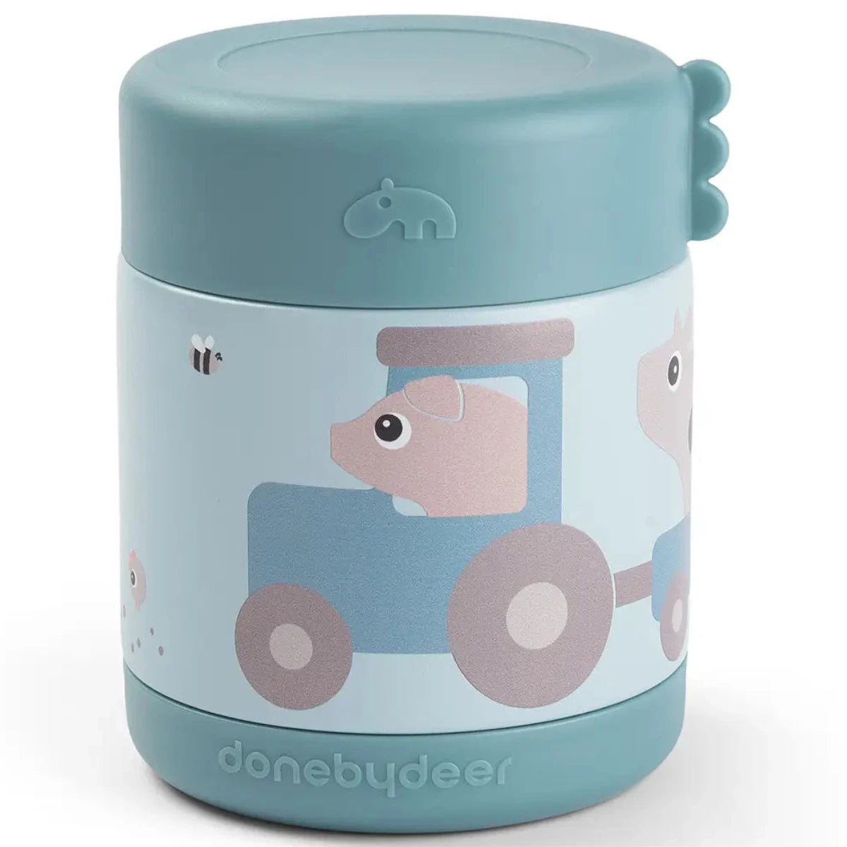 Termo de sólidos DONEBYDEER 300ml. · tiny farm azul