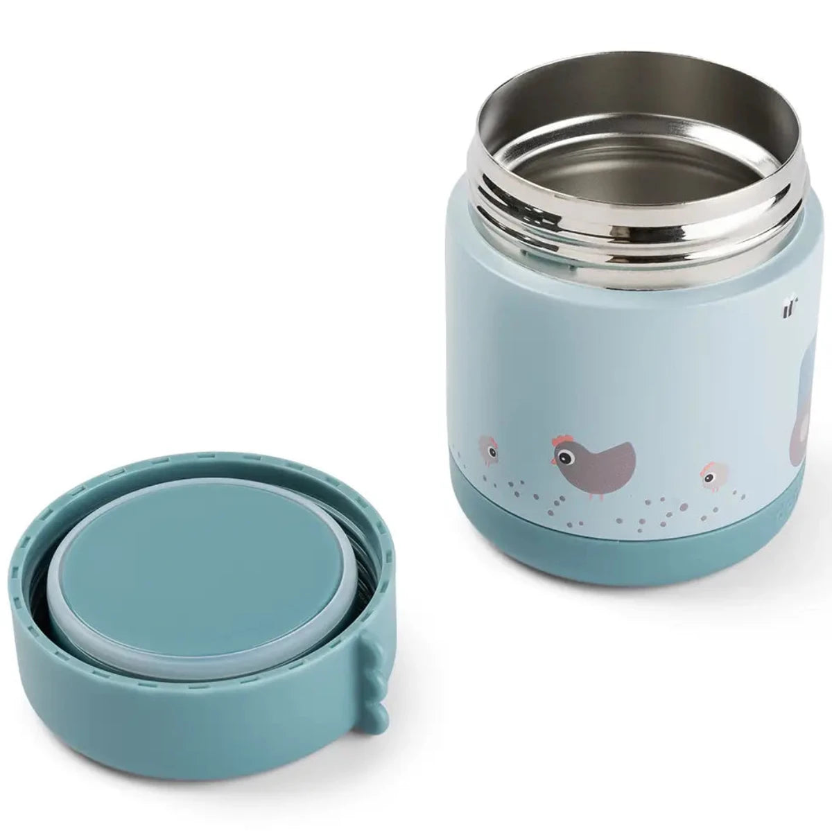 Termo de sólidos DONEBYDEER 300ml. · tiny farm azul