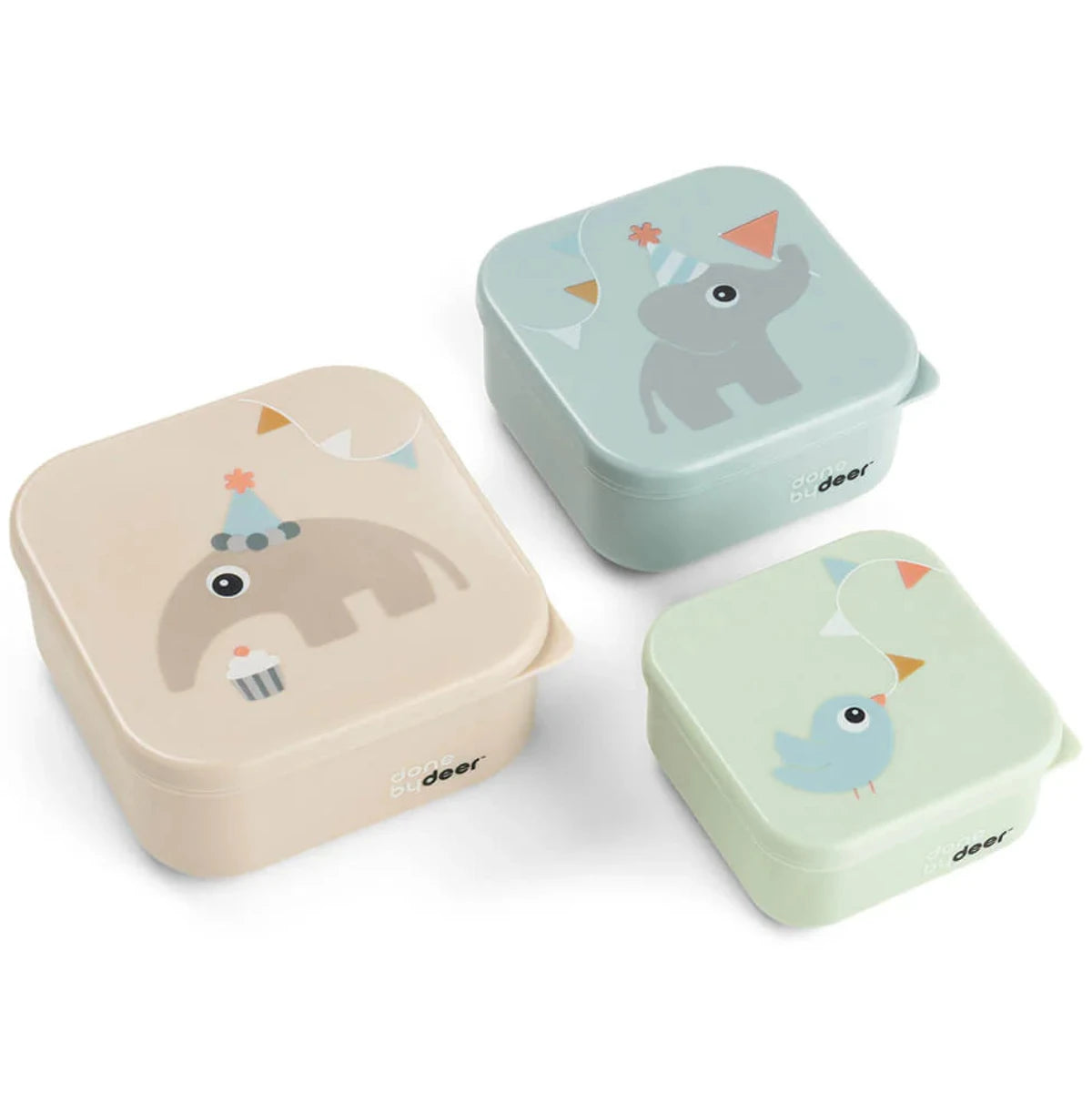 3 cajas de almuerzo DONEBYDEER celebration