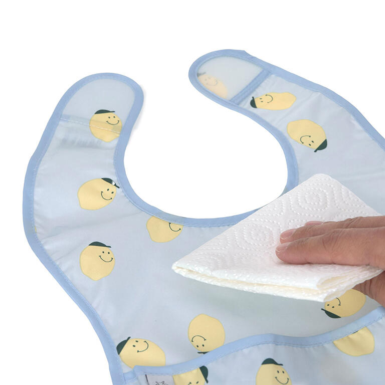 2 baberos manga larga con bolsillo Lässig · fruits lemon