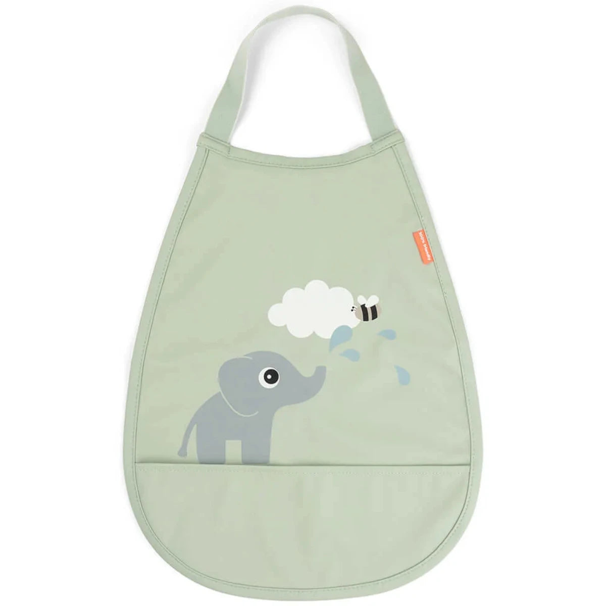 Babero pull-over DONEBYDEER · elphee verde