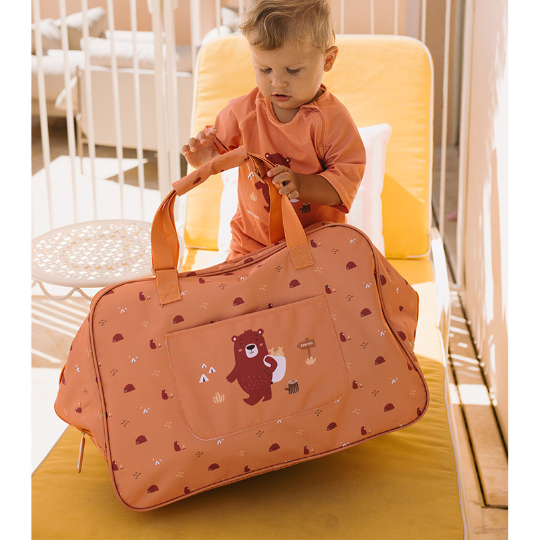 Bolso de playa con rejilla personalizable · camping