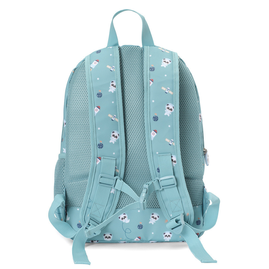 Mochila TUTETE mediana con llavero personalizable · panda in space