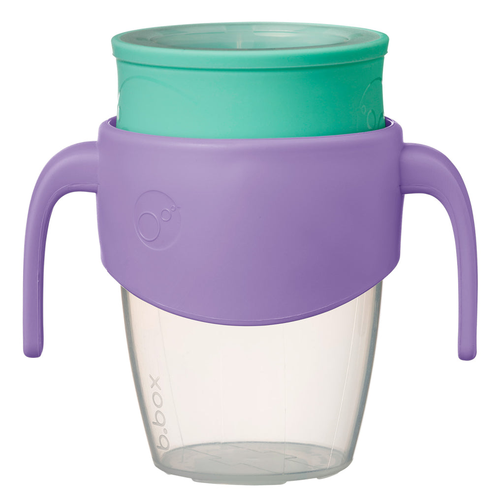 Taza antigoteo 360 con cierre hermético · lila pop