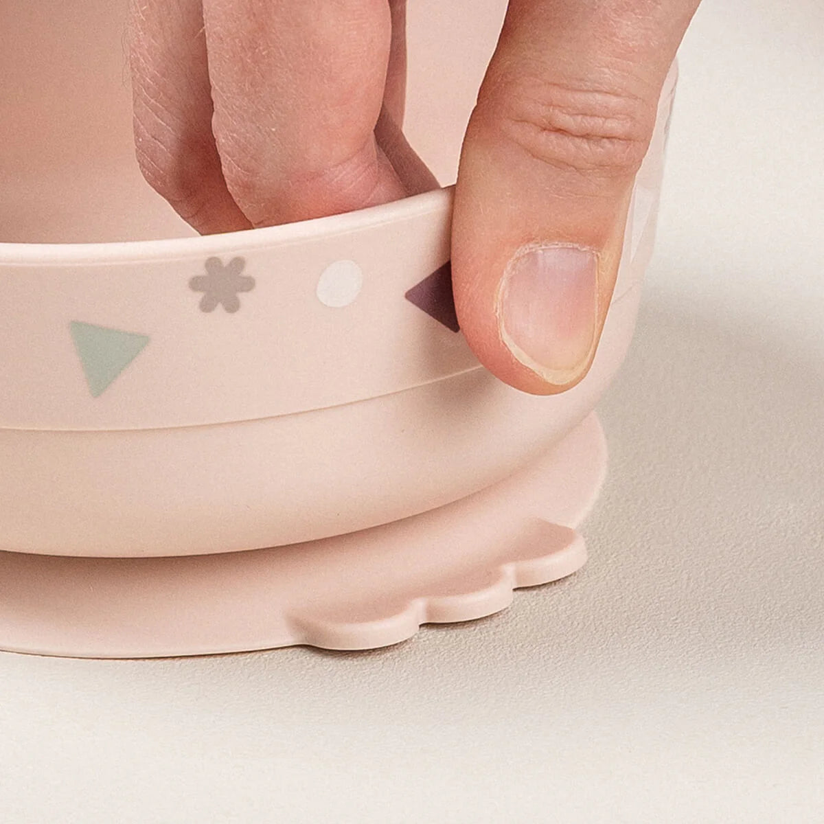 Vajilla foodie con ventosa DONEBYDEER · celebration rosa