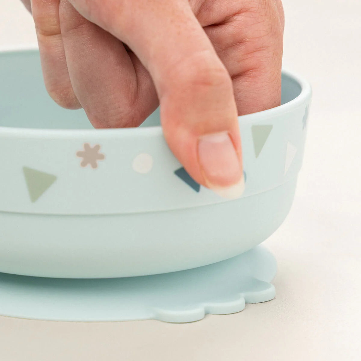 Vajilla foodie con ventosa DONEBYDEER · celebration azul