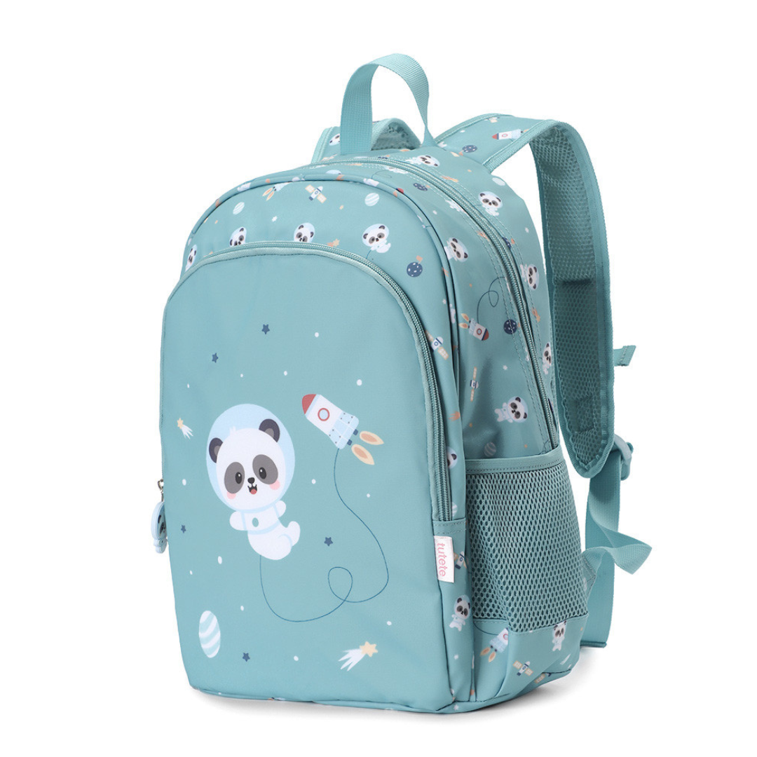 Mochila TUTETE mediana con llavero personalizable · panda in space