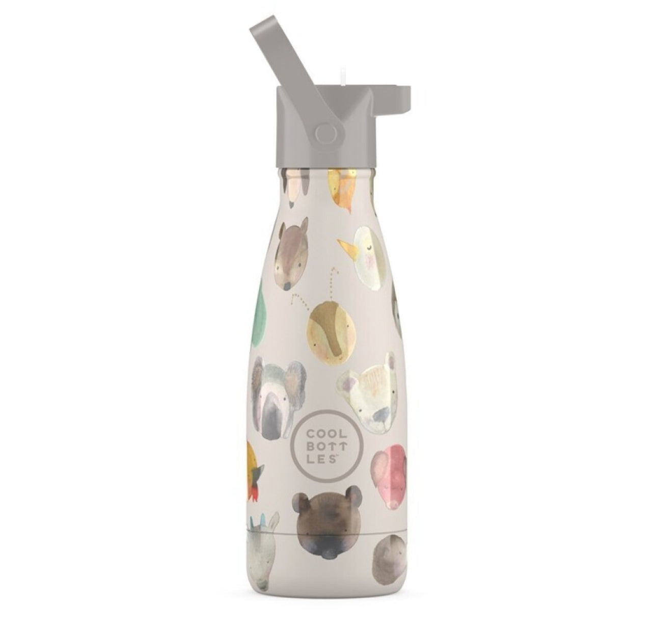 Botella de acero con pajita 260 ml. · tiny creature