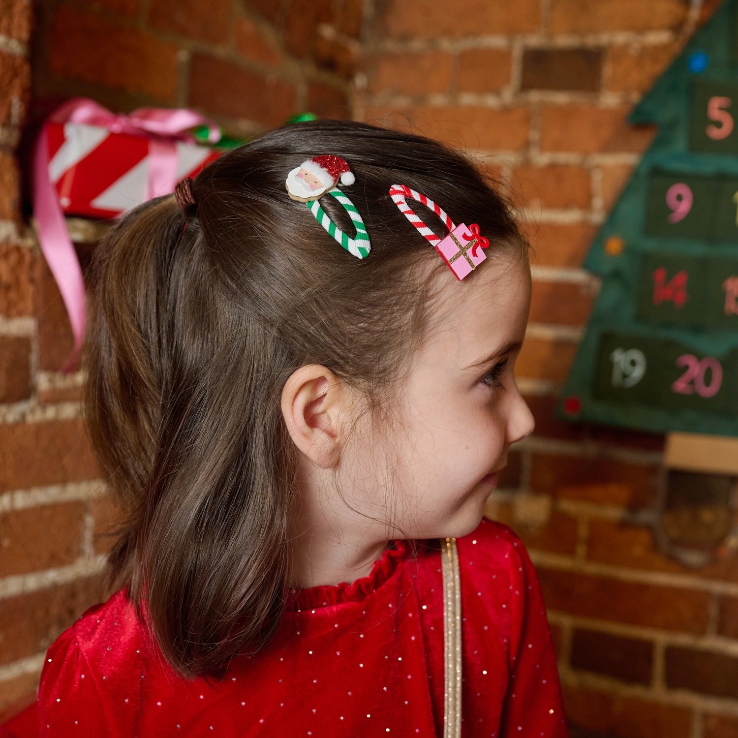 Clips para el pelo ROCKAHULA · merry santa
