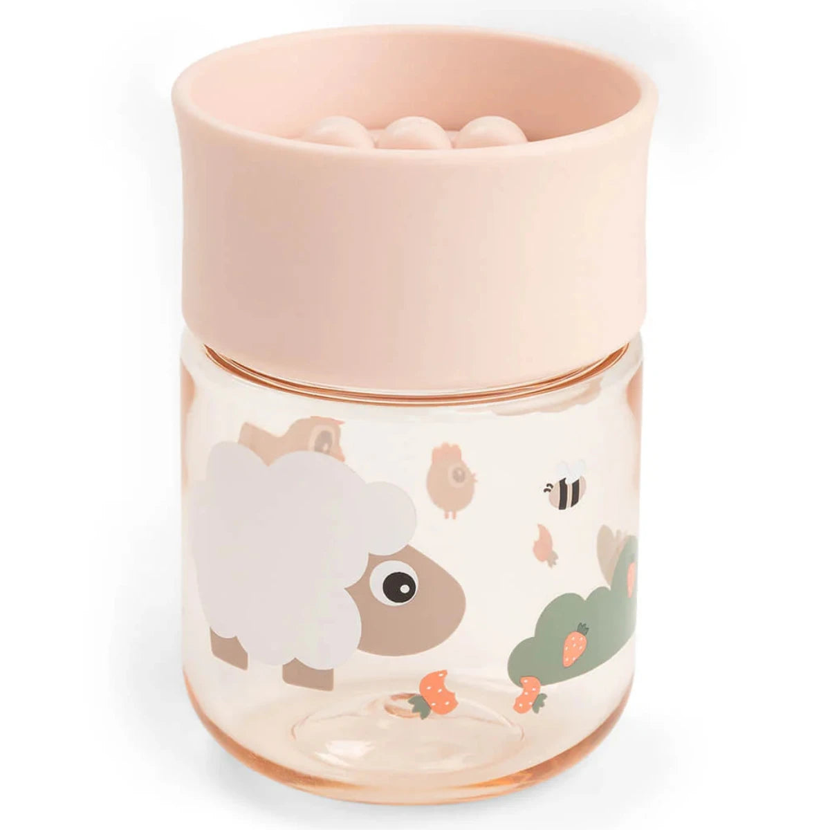 Taza de aprendizaje 360 DONEBYDEER · tiny farm rosa